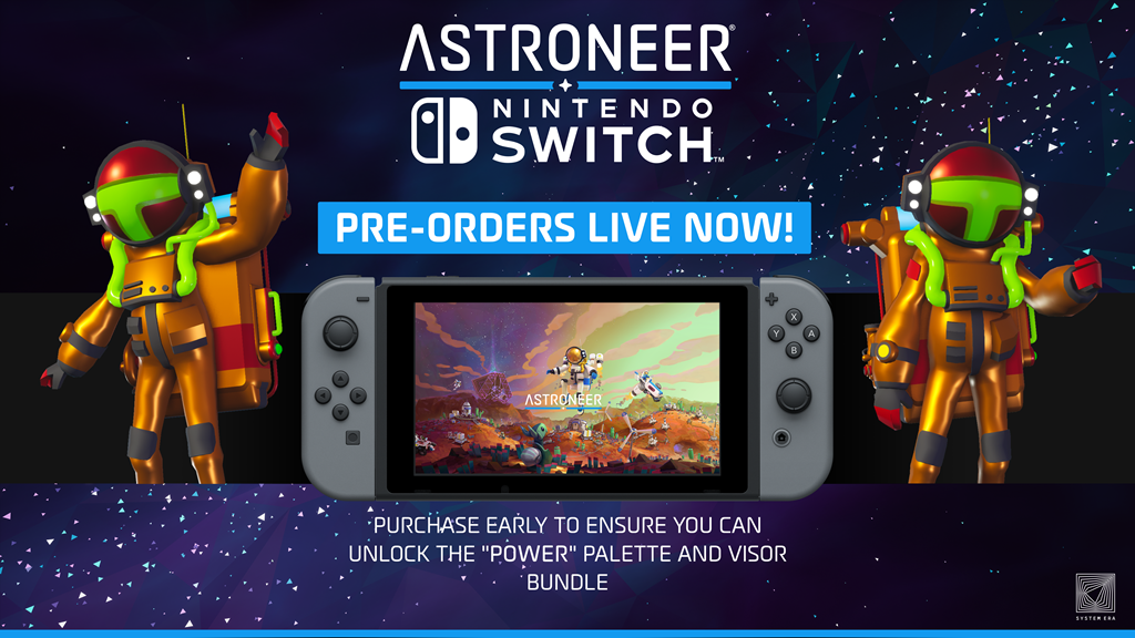 Astroneer Switch pre orders now live