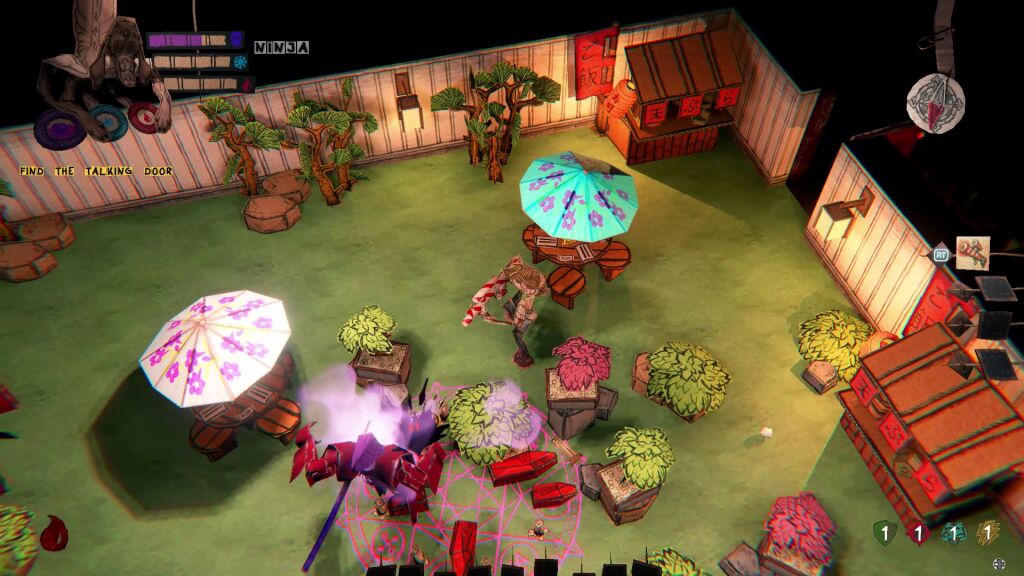 Screenshot of Paper Cut Mansion gameplay