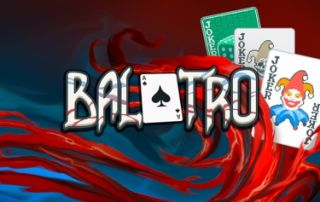 Balatro game title cover